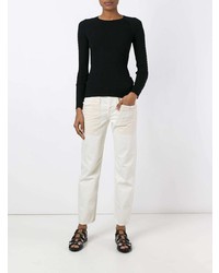 Женские белые джинсы от Helmut Lang