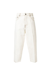 Мужские белые джинсы от Rick Owens DRKSHDW