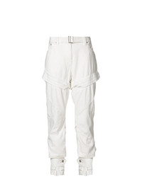 Женские белые джинсы от Sacai