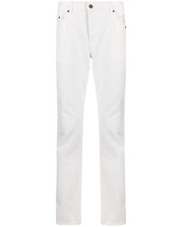 Мужские белые джинсы от Saint Laurent