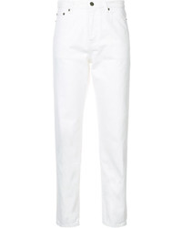 Женские белые джинсы от Saint Laurent
