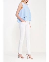 Женские белые джинсы от Sisley