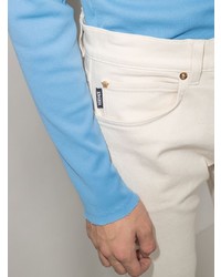 Мужские белые джинсы от Versace