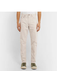 Мужские белые джинсы от Beams Plus