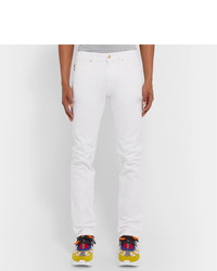 Мужские белые джинсы от Versace