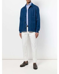 Мужские белые джинсы от Borrelli