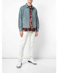 Мужские белые джинсы от John Elliott