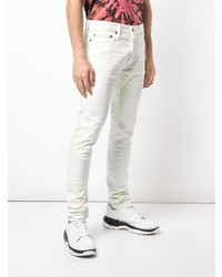 Мужские белые джинсы от John Elliott