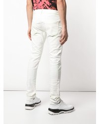 Мужские белые джинсы от John Elliott