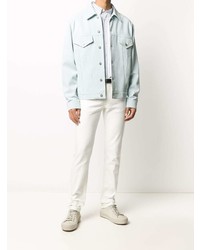 Мужские белые джинсы от Fendi