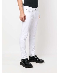 Мужские белые джинсы от Philipp Plein