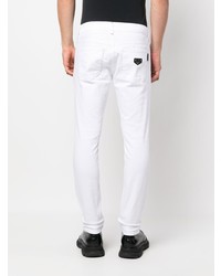 Мужские белые джинсы от Philipp Plein