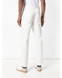 Мужские белые джинсы от Ami Paris
