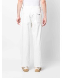 Мужские белые джинсы от Jil Sander