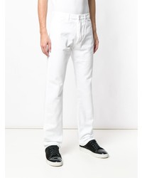 Мужские белые джинсы