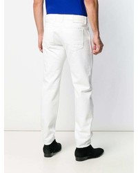 Мужские белые джинсы от Golden Goose