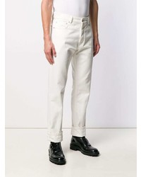 Мужские белые джинсы от Ami Paris