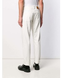 Мужские белые джинсы от Ami Paris