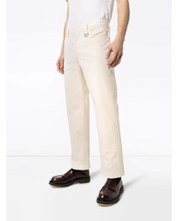 Мужские белые джинсы от Dashiel Brahmann