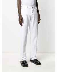 Мужские белые джинсы от Alexander McQueen