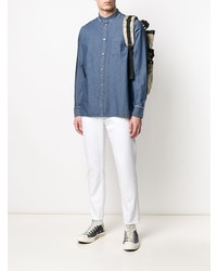 Мужские белые джинсы от Golden Goose