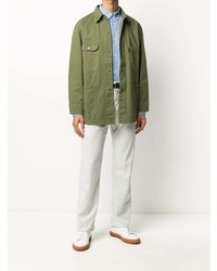 Мужские белые джинсы от Kiton