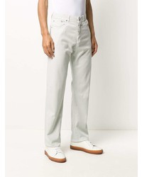 Мужские белые джинсы от Kiton