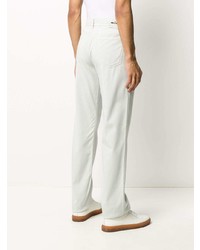 Мужские белые джинсы от Kiton