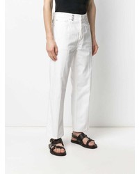 Мужские белые джинсы от Lanvin