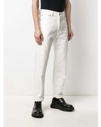 Мужские белые джинсы от Ami Paris