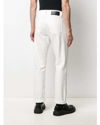 Мужские белые джинсы от Ami Paris