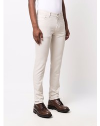 Мужские белые джинсы от Ermenegildo Zegna