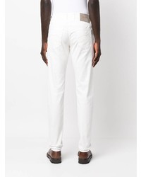 Мужские белые джинсы от Moorer