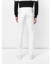 Мужские белые джинсы от Neil Barrett
