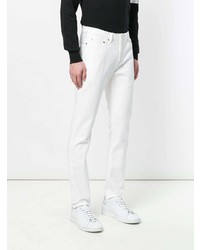 Мужские белые джинсы от Neil Barrett
