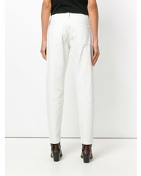 Женские белые джинсы от Saint Laurent