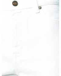 Женские белые джинсы от Saint Laurent