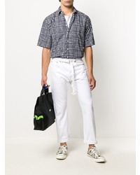 Мужские белые джинсы от Haikure