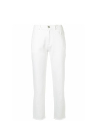 Женские белые джинсы от Vale