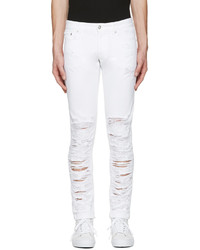 Мужские белые джинсы от Versus