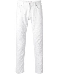 Мужские белые джинсы от Versus