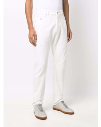 Мужские белые джинсы от Brunello Cucinelli