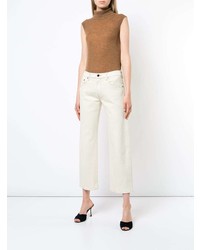 Женские белые джинсы от Khaite