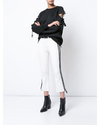 Женские белые джинсы от Mother