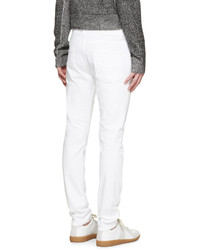 Мужские белые джинсы от Pierre Balmain