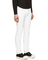 Мужские белые джинсы от Acne Studios