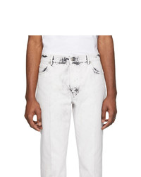 Мужские белые джинсы от Stella McCartney