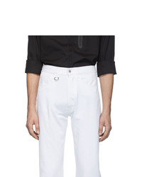 Мужские белые джинсы от Random Identities