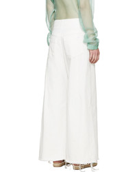 Женские белые джинсы от Chloé