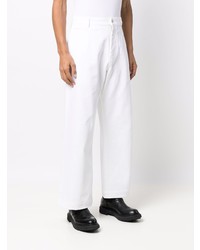 Мужские белые джинсы от Studio Nicholson